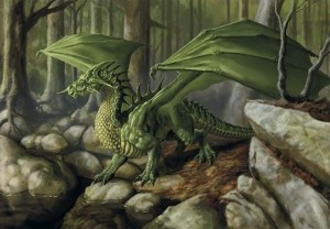 10 dragon verde