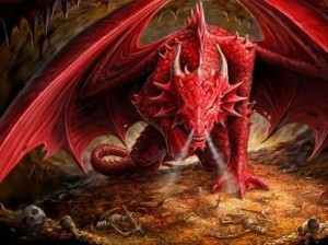 7 dragon rojo