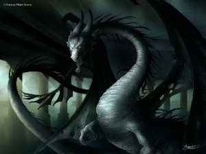 8 dragon negro