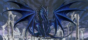 9 dragon azul hielo