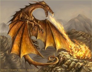 dragon dorado